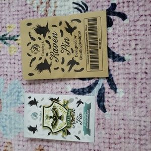 Fairyloot Raven Pin NWOT